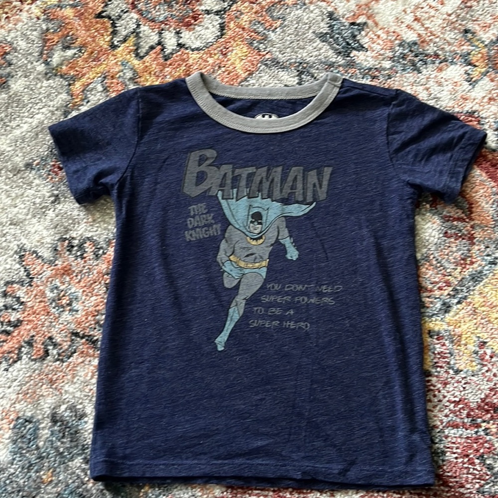 Batman tee shirt size 4T
